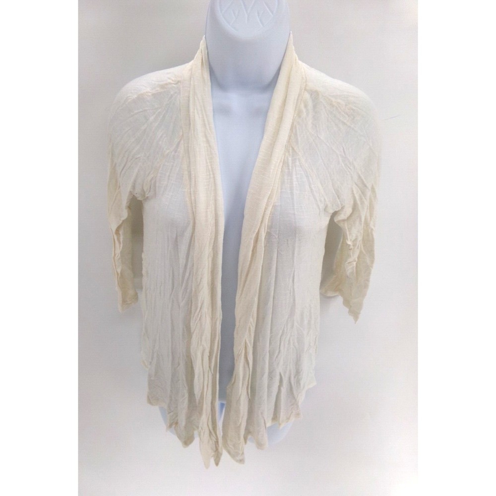 AB Studio cardigan top Open front size MED